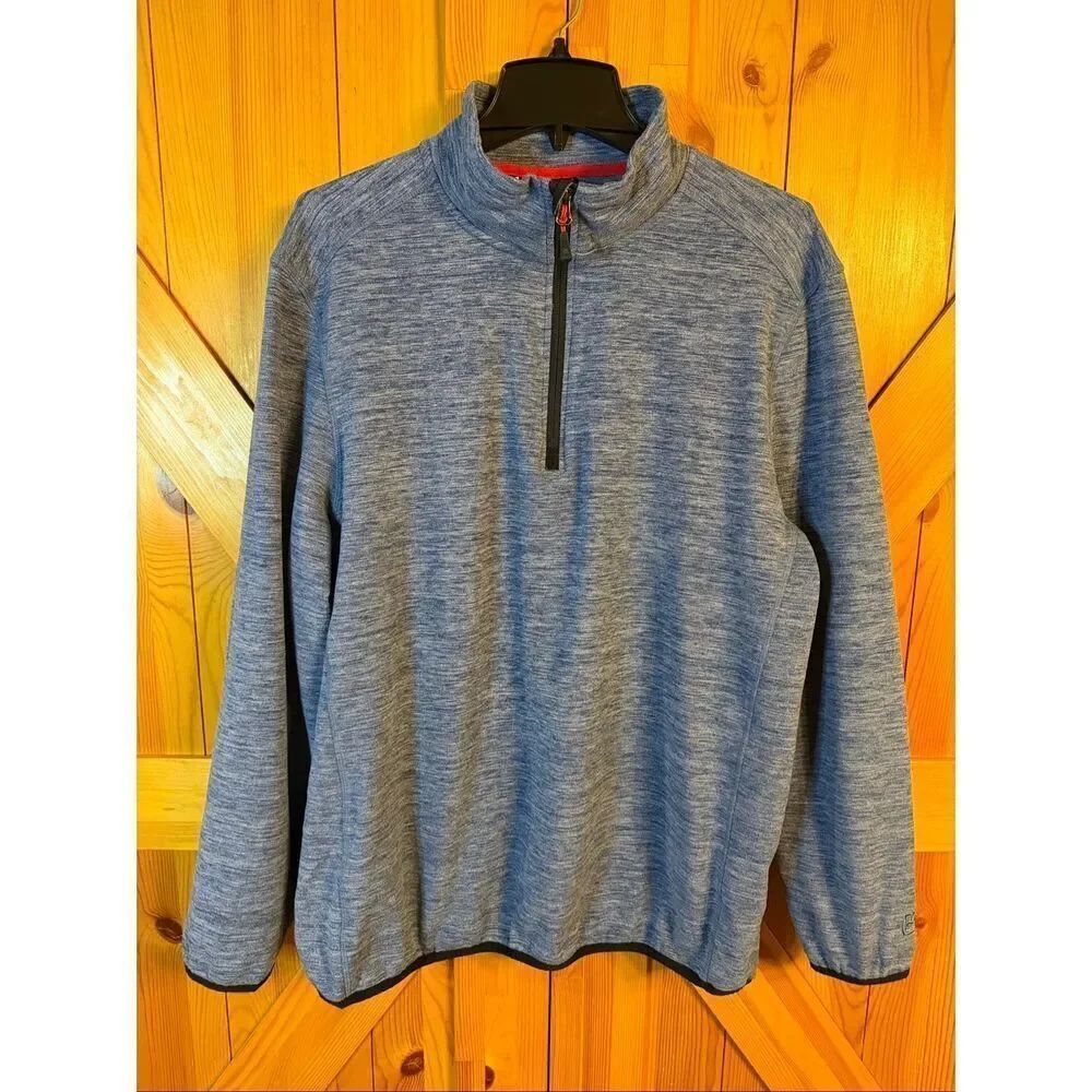 Avalanche Men's Quarter Zip Top Stand Up Pullover Size XL (6662)